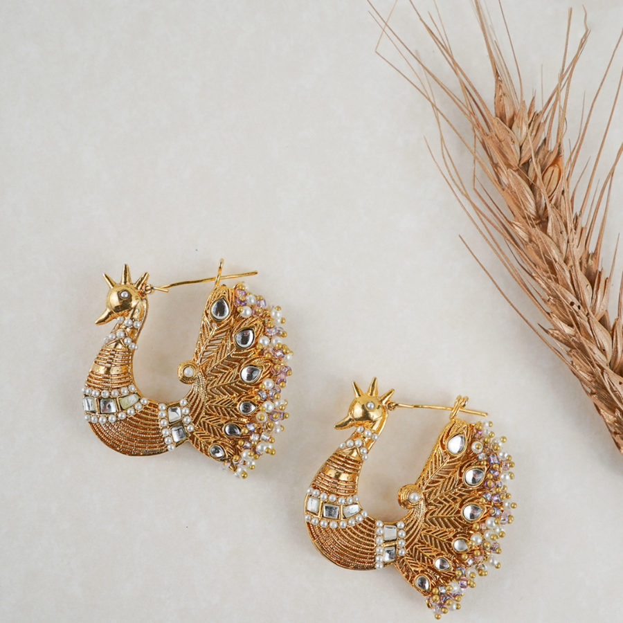 Mayil Earrings